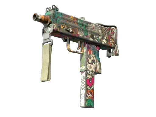 MAC-10 | Коробка с игрушками — поношенное, закалённое в боях