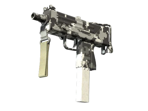 MAC-10 | Пиксельный камуфляж «Город» — после полевых испытаний