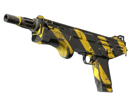 MAG-7 | Желто-черные полосы — после полевых испытаний