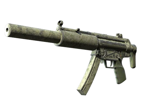 MP5-SD | Бамбуковый сад — поношенное, закалённое в боях