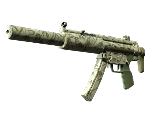 MP5-SD | Бамбуковый сад — прямо с завода, немного поношенное