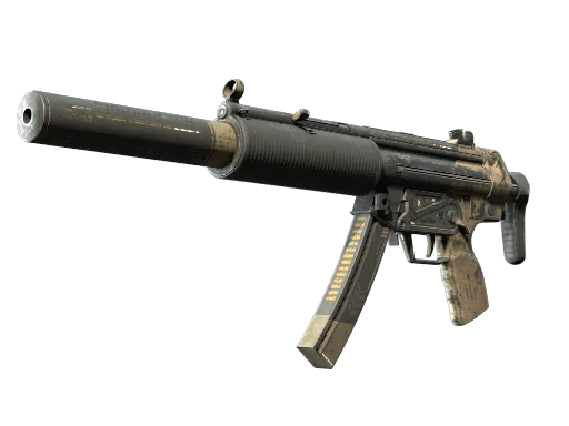 MP5-SD | Пустынная атака — поношенное, закалённое в боях