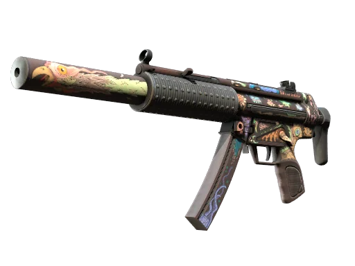 MP5-SD | Юный некромант — прямо с завода, немного поношенное
