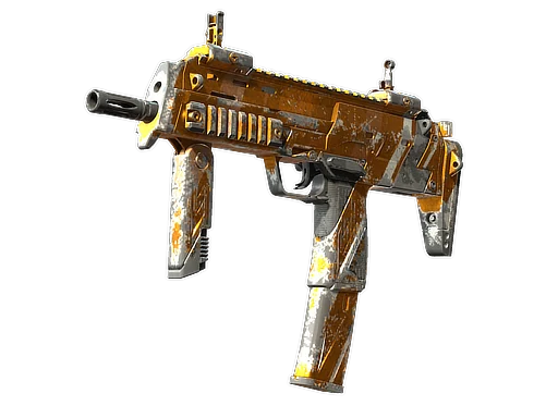 MP7 | Янтарная линия — поношенное, закалённое в боях