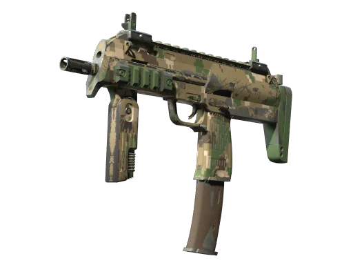MP7 | Пиксельный камуфляж «Лес» — после полевых испытаний