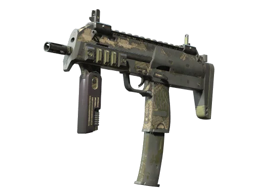 MP7 | Оливковая клетка — поношенное, закалённое в боях