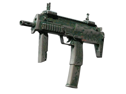 MP7 | Бирюзовое цветение — поношенное, закалённое в боях