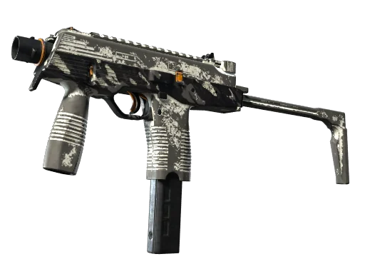 MP9 | Арктический триколор — поношенное, закалённое в боях
