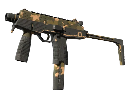 MP9 | Чёрный песок — прямо с завода, немного поношенное