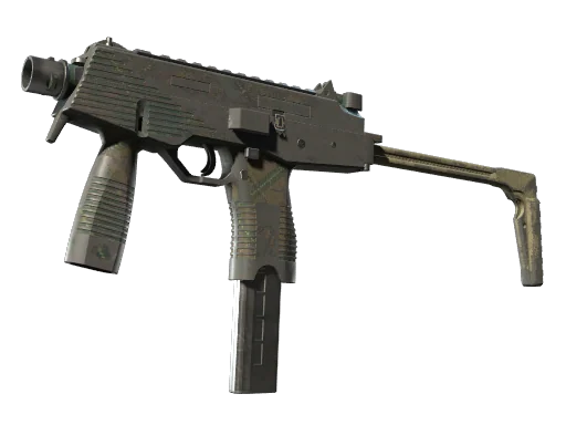 MP9 | Зеленая клетка — поношенное, закалённое в боях