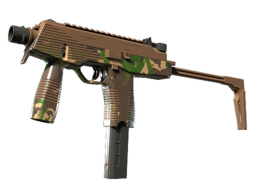 MP9 | Универсальный камуфляж — прямо с завода, немного поношенное