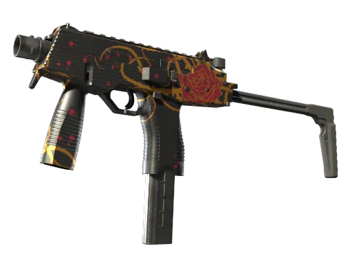 MP9 | Железная роза — прямо с завода, немного поношенное