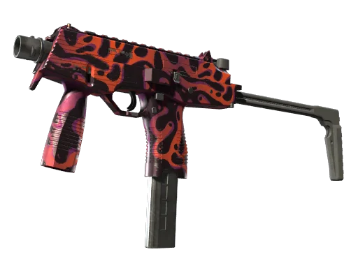 MP9 | Рубиновый ядовитый дротик — прямо с завода, немного поношенное
