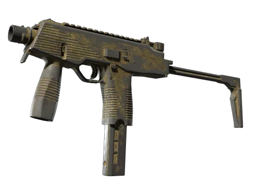 MP9 | Песчаная штриховка — поношенное, закалённое в боях