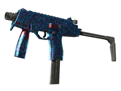 MP9 | Цветное стекло — прямо с завода, немного поношенное