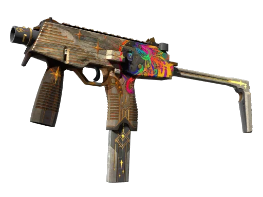 MP9 | Звёздный защитник — поношенное, закалённое в боях