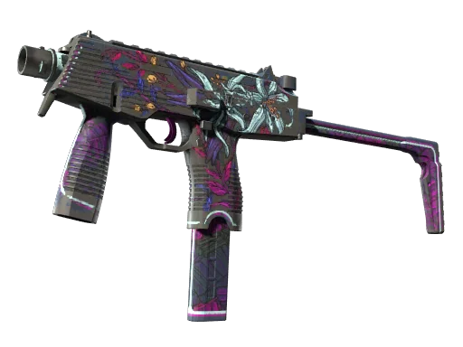 MP9 | Дикая лилия — поношенное, закалённое в боях