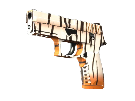 P250 | Бенгальский тигр — прямо с завода, немного поношенное