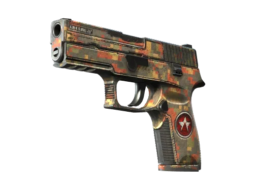 P250 | Красный камень — поношенное, закалённое в боях
