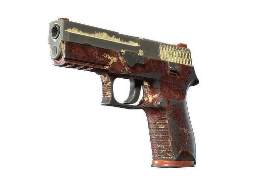 P250 | Красная волна — поношенное, закалённое в боях