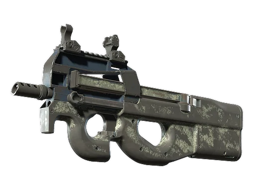 P90 | Тактический синий — поношенное, закалённое в боях