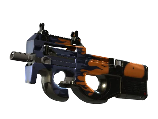 P90 | Воин дорог — прямо с завода, немного поношенное