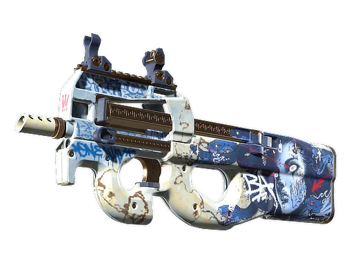P90 | Взор смерти — прямо с завода, немного поношенное