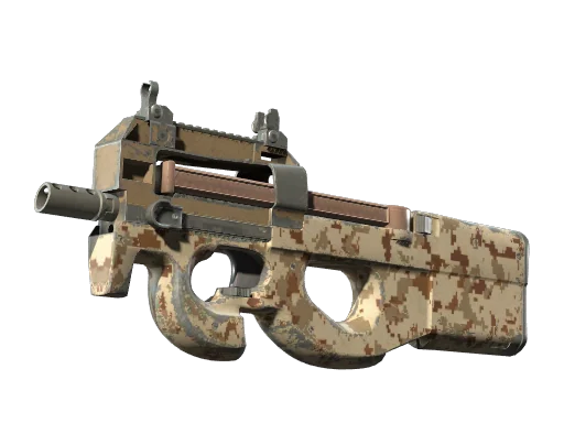 P90 | Пиксельный камуфляж «Пустыня» — после полевых испытаний