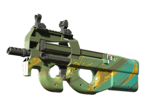 P90 | Горчичный газ — прямо с завода, немного поношенное