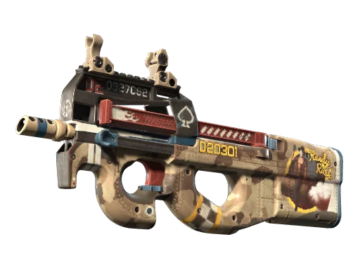 P90 | Резвый Рэнди — прямо с завода, немного поношенное