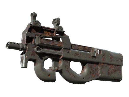 P90 | Закатная лилия — поношенное, закалённое в боях