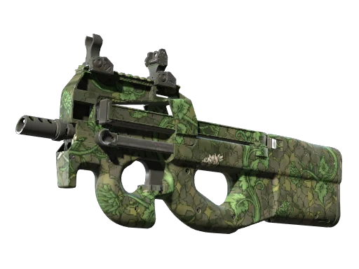 P90 | Буйная растительность — прямо с завода, немного поношенное