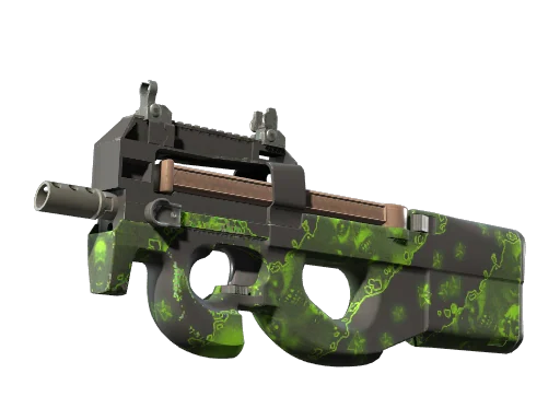 P90 | Вирус — прямо с завода, немного поношенное