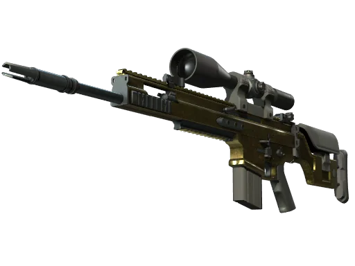SCAR-20 | Латунь — поношенное, закалённое в боях