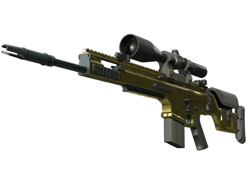 SCAR-20 | Латунь — прямо с завода, немного поношенное