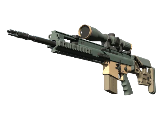 SCAR-20 | Наемник — прямо с завода, немного поношенное