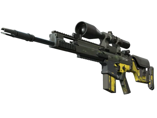 SCAR-20 | Шквал джунглей — поношенное, закалённое в боях