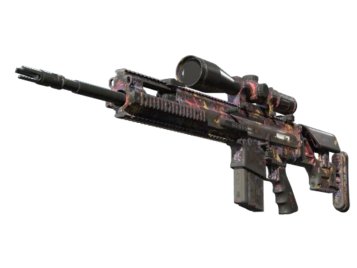 SCAR-20 | Экзорцыпа — поношенное, закалённое в боях
