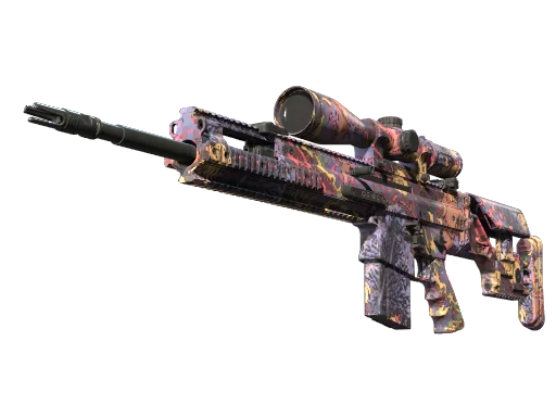 SCAR-20 | Экзорцыпа — прямо с завода, немного поношенное