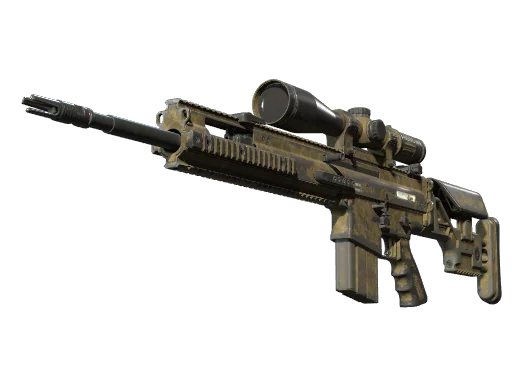SCAR-20 | Песчаная сетка — поношенное, закалённое в боях