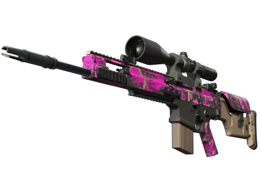SCAR-20 | Пятна от краски — прямо с завода, немного поношенное