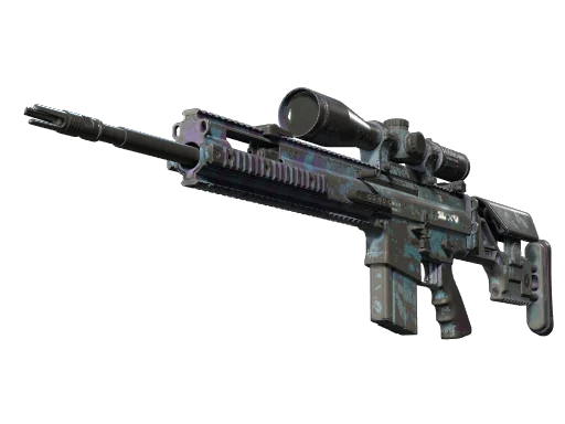SCAR-20 | Дикая ягода — поношенное, закалённое в боях