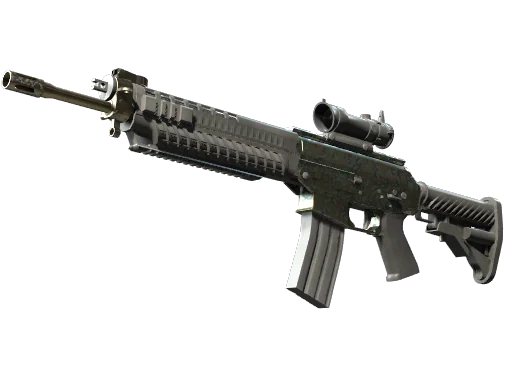 SG 553 | Армейский блеск — прямо с завода, немного поношенное