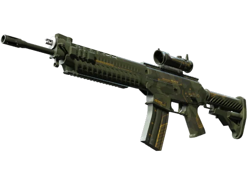 SG 553 | Атлас — прямо с завода, немного поношенное