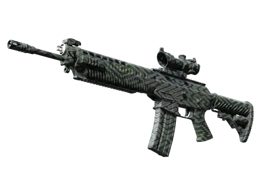 SG 553 | Баррикада — прямо с завода, немного поношенное