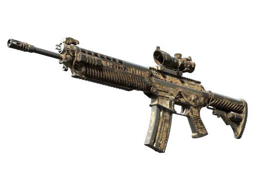 SG 553 | Белизна — поношенное, закалённое в боях