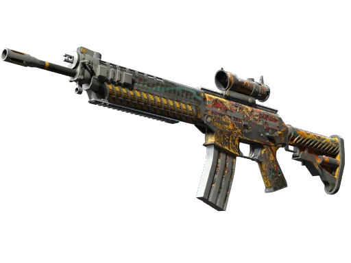 SG 553 | Колония IV — поношенное, закалённое в боях