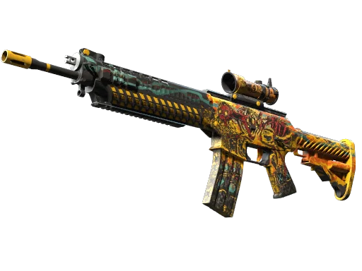 SG 553 | Колония IV — прямо с завода, немного поношенное