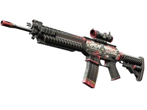 SG 553 | Киберсила — прямо с завода, немного поношенное