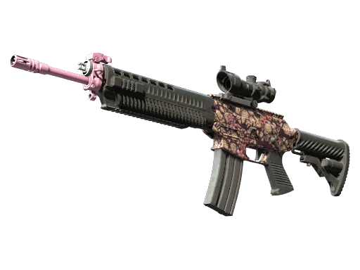 SG 553 | Пустынное цветение — прямо с завода, немного поношенное